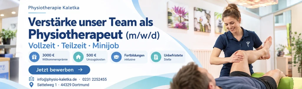 Physiotherapeut gesucht